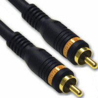 C2G 3ft Velocity™ Digital Audio Coax Cable coaxial cable 0.91 m RCA