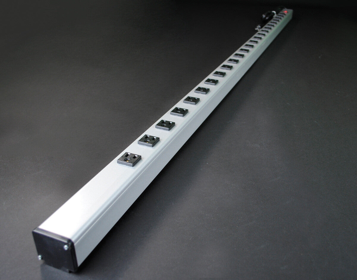 WIREMOLD UL2065BC power extension 1.8 m 24 AC outlet(s) Grey