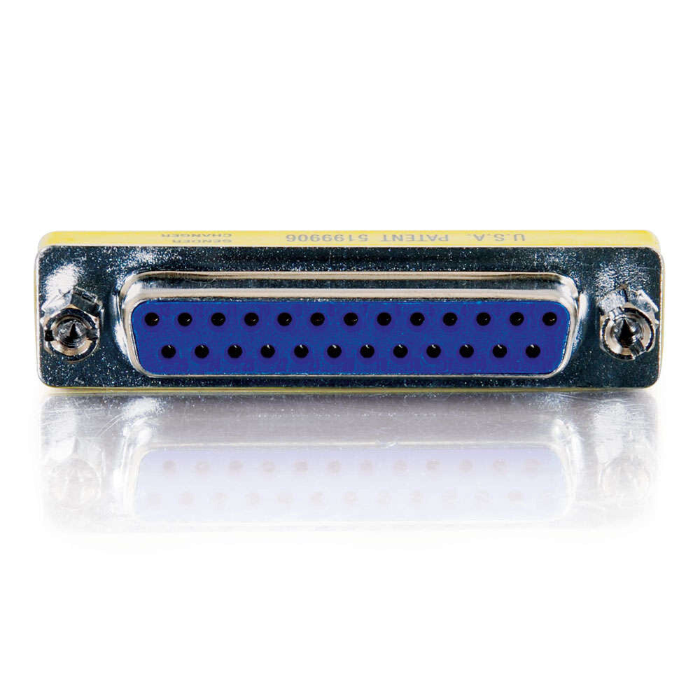 C2G DB25 F/F Mini Gender Changer (Coupler)