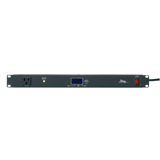 Middle Atlantic Products PWR-9-RPM power distribution unit (PDU) 9 AC outlet(s) 1U Black