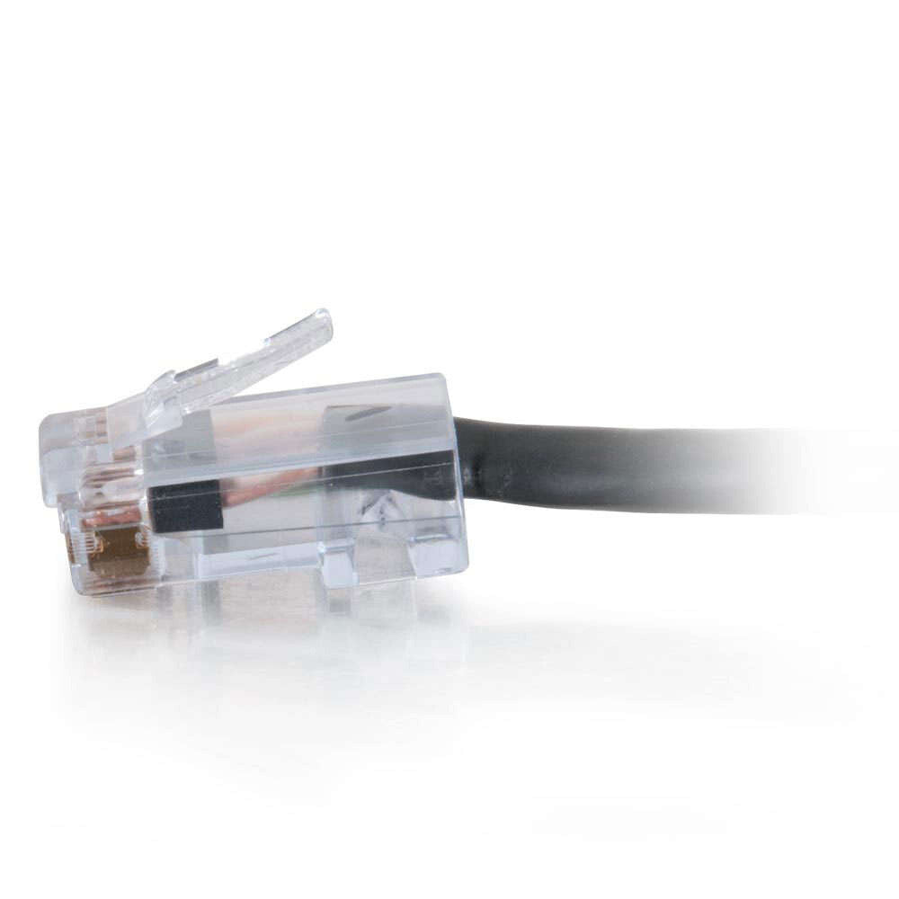 C2G 14ft (4.25m) Cat6 Non-Booted UTP Unshielded Ethernet Network Patch Cable - Plenum CMP-Rated - Black