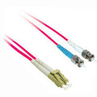 C2G 10m LC/ST Duplex 50/125 Multimode Fiber Patch InfiniBand/fibre optic cable Red