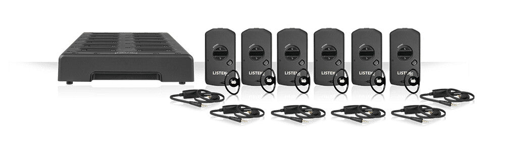 Listen LP-50-IR-01 assistive listening device Black