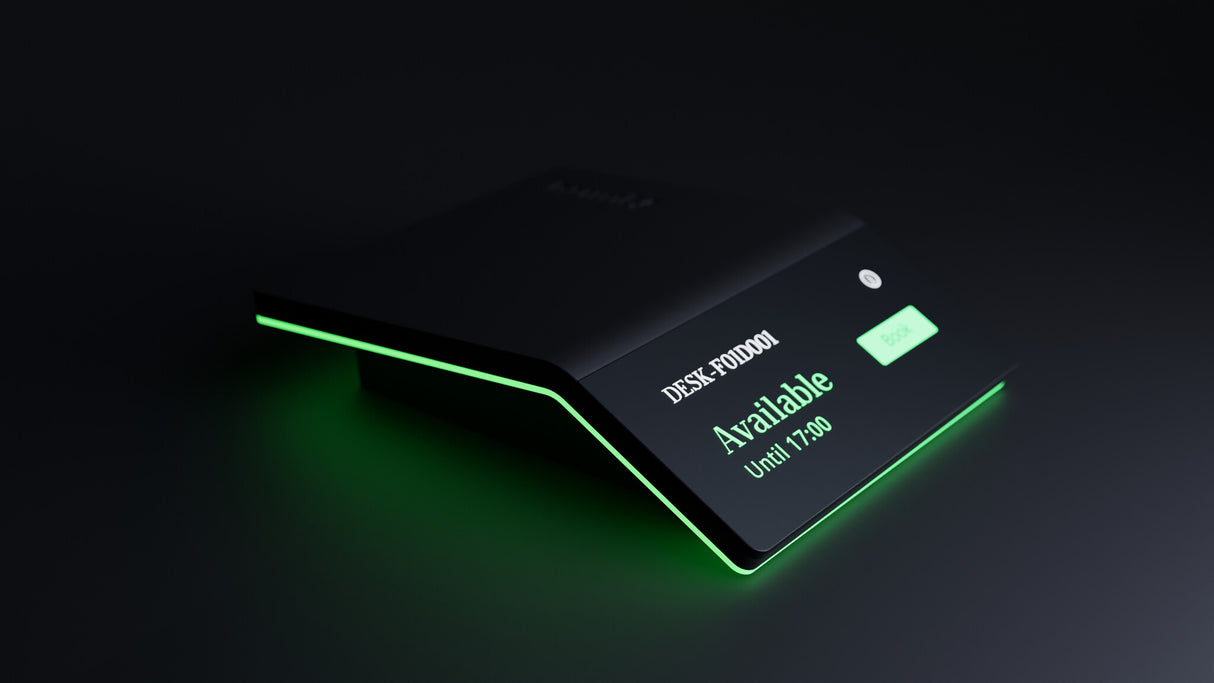 Humly BOOKING DEVICE (5 PCS) 8.79 cm (3.46") LCD Wi-Fi 4 (802.11n) Black Acrylonitrile butadiene styrene (ABS) Bluetooth