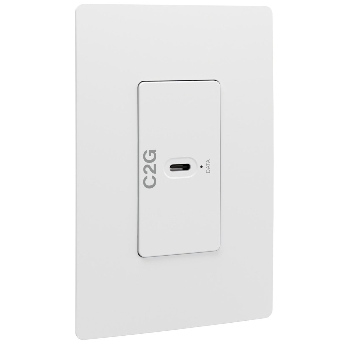 C2G Superbooster® 1-Port USB over Cat6a Wall Plate to 4-Port USB-Box Extender Kit - USB 3.2 Gen1 (5Gbps)