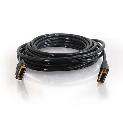 C2G 15ft Pro Series DVI-D Plenum DVI cable 4.57 m Black