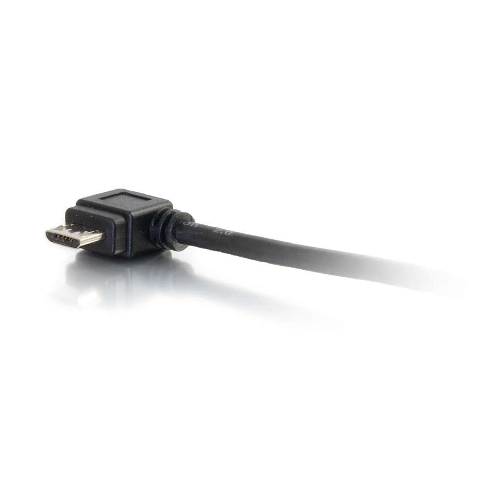 C2G 0.5ft (0.15m) Mobile Device USB Micro-B to USB Device OTG Adapter Cable