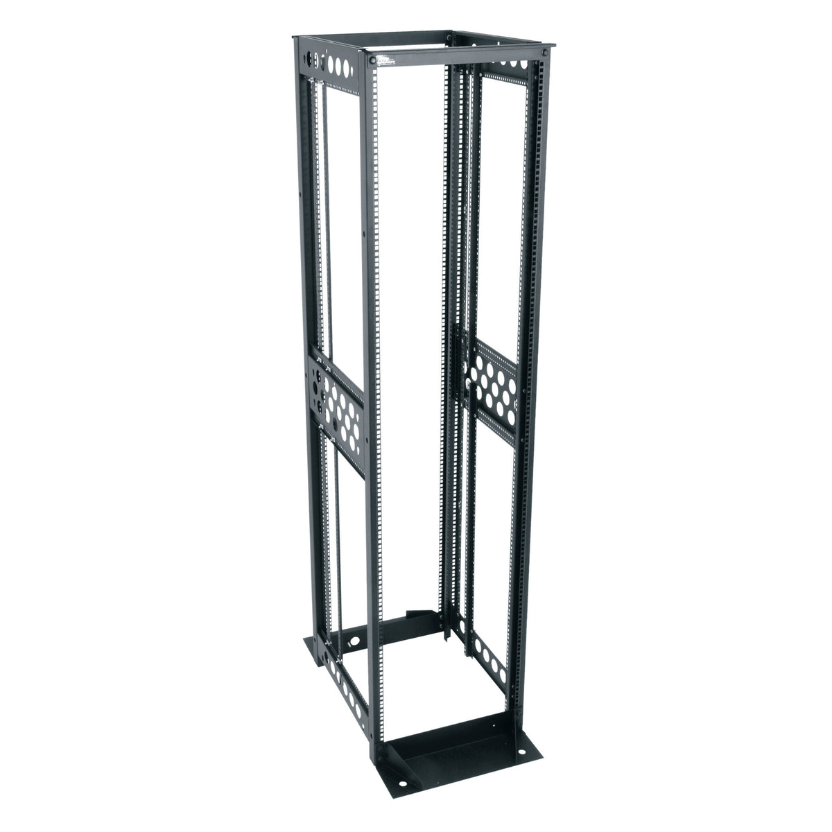 Middle Atlantic R4 Series Four Post Open Frame Rack 45 space Freestanding rack Black