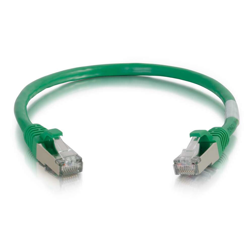 C2G 35ft Cat6 networking cable Green 10.67 m S/FTP (S-STP)