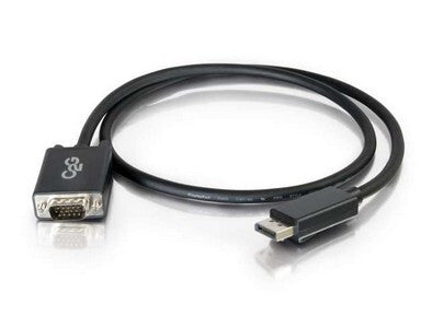 C2G 10ft DP / VGA 3 m DisplayPort VGA (D-Sub) Black