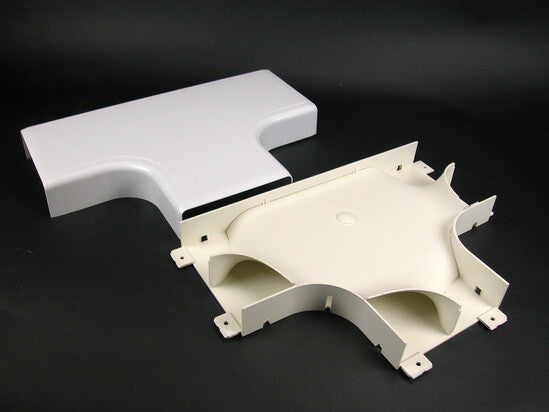 WIREMOLD 5415FO 5400 Raduised Full Capacity Tee Fitting in Ivory