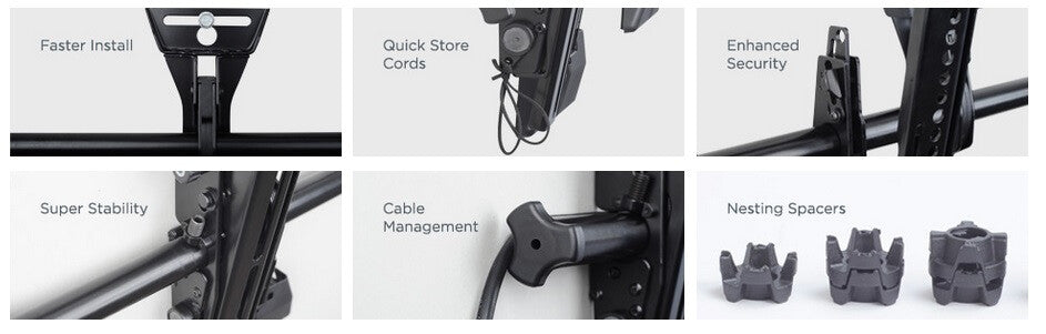 Chief LTM1U TV mount/stand 165.1 cm (65") Black