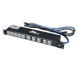 Accu-Tech PD-2020R-NS power extension 0.23 m 20 AC outlet(s) Black