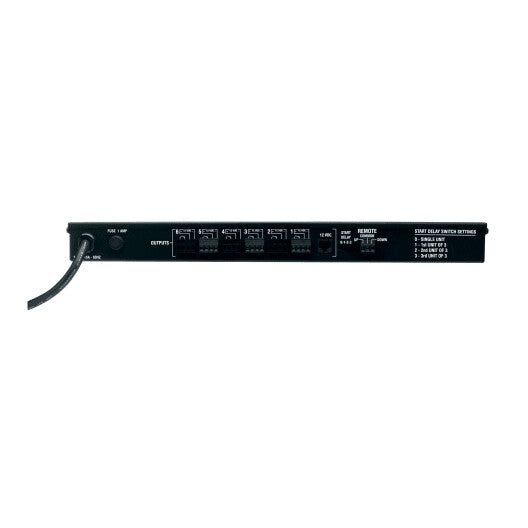 Middle Atlantic Products USC-6R power distribution unit (PDU) 1U Black