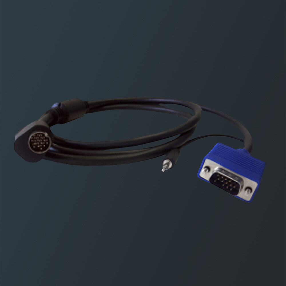 ZeeVee ZV710-6-X20 video cable adapter 1.8 m DIN VGA (D-Sub) + 3.5mm Black