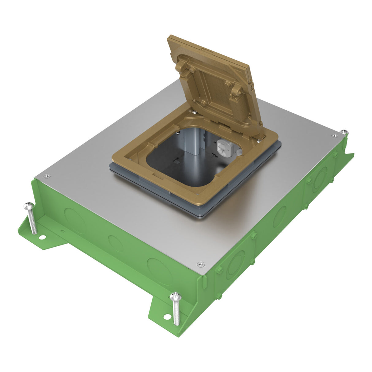 WIREMOLD RFBA4R30OG outlet box Green, Silver