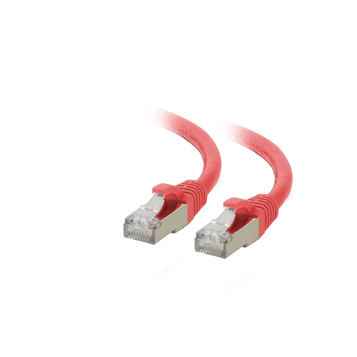 C2G 25ft (7.6m) Cat6A Snagless Shielded (STP) Ethernet Network Patch Cable - Red