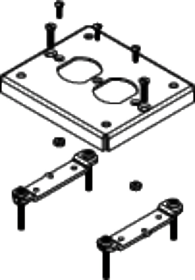 WIREMOLD 428DR cable trunking system accessory Plate