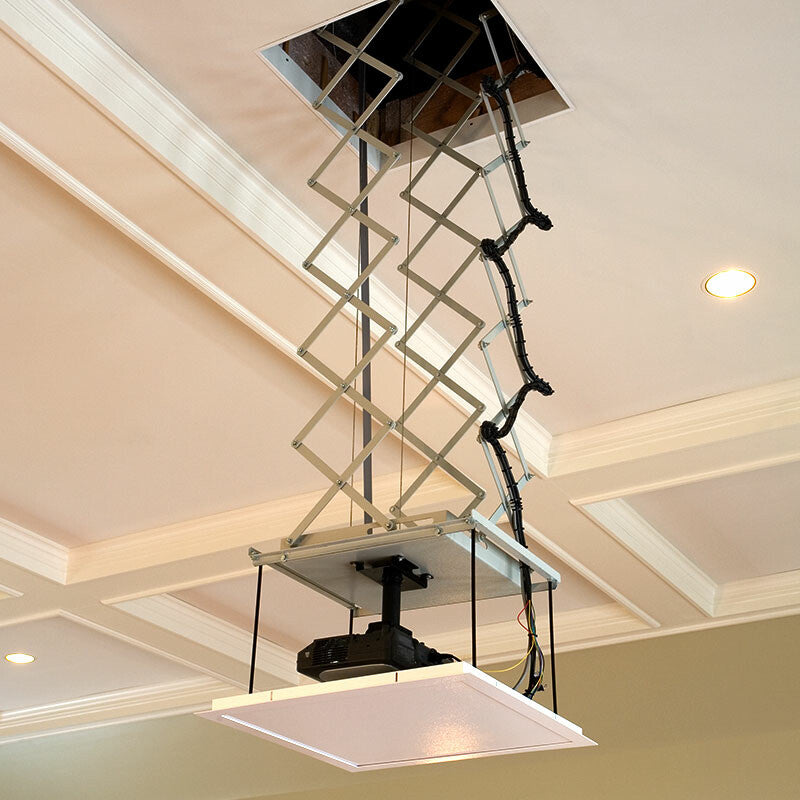 Draper SL6 project mount Ceiling White