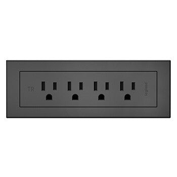 WIREMOLD RD4RBK10 socket-outlet Type B Black