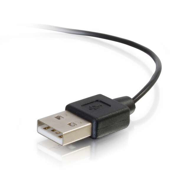 C2G 27053 USB cable USB 2.0 0.45 m USB A Micro-USB B Black