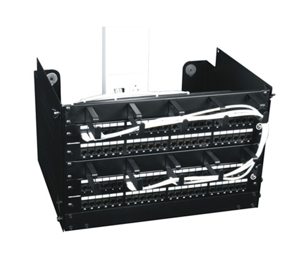 Middle Atlantic Products PPM-6-16OB rack cabinet 6U Wall mounted rack Black