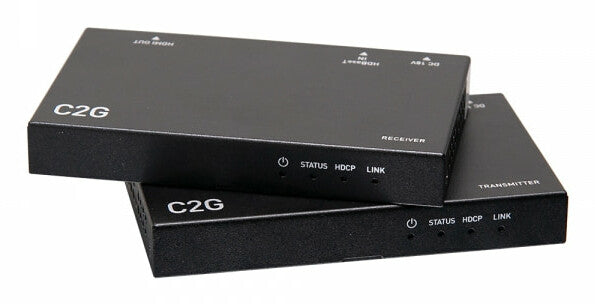 C2G HDMI® HDBaseT Extender over Cat Box Transmitter to Box Receiver - 4K 60Hz