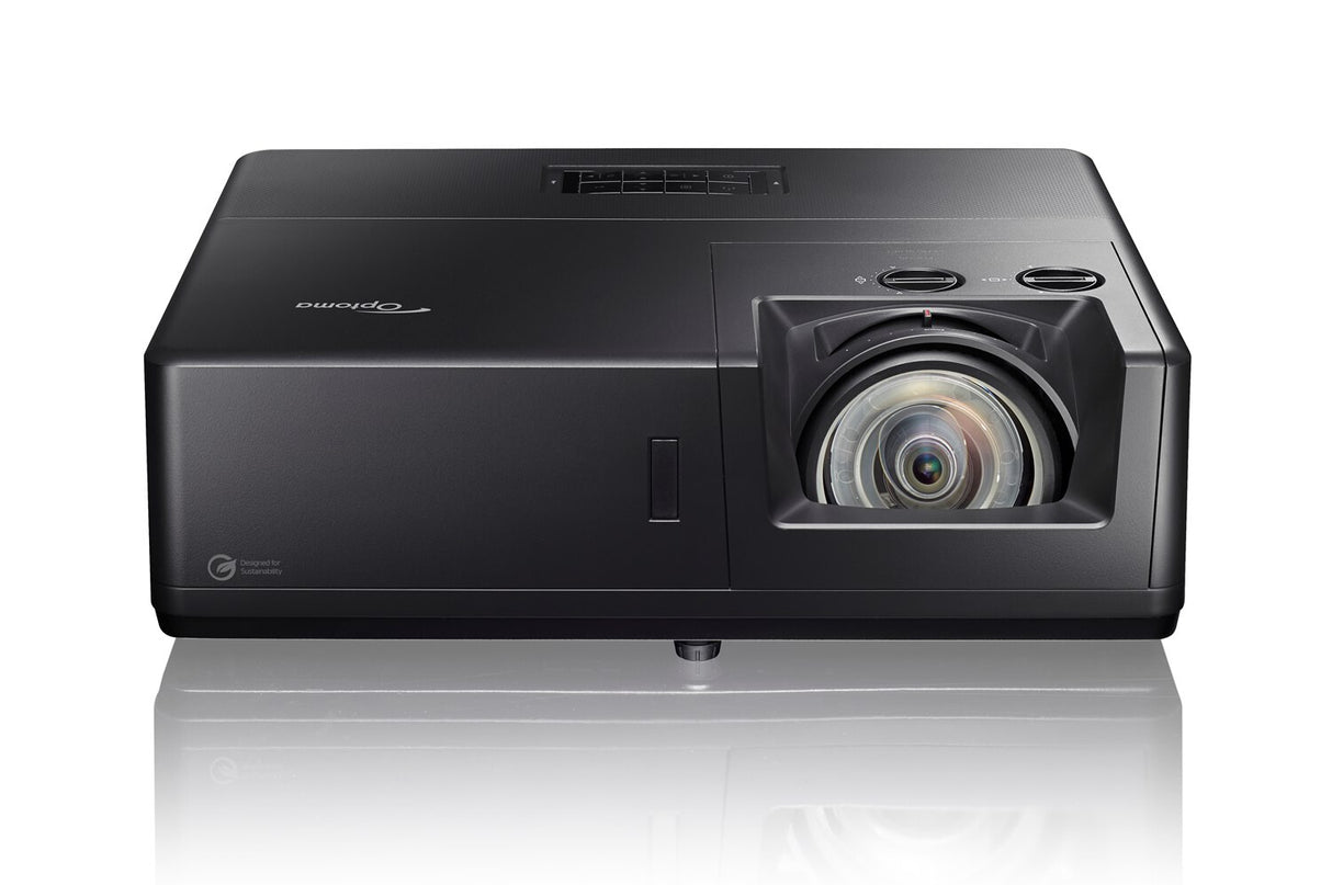 Optoma ZK608TST data projector Short throw projector 6000 ANSI lumens DLP UHD 4K (3840x2160) 3D Black