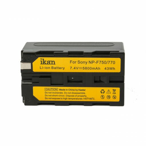 ikan IBS-750 camera/camcorder battery Lithium-Ion (Li-Ion) 5800 mAh