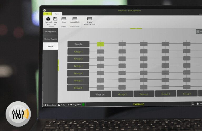 Televic 71.98.1112 communication software