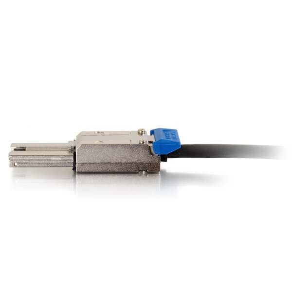 C2G 54255 Serial Attached SCSI (SAS) cable 1 m Black, Metallic