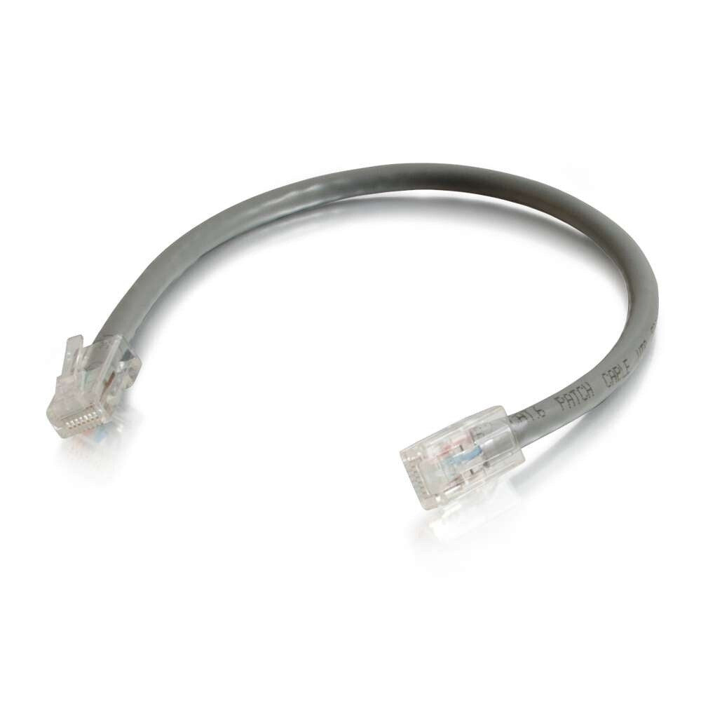 C2G 0.5ft (0.15m) Cat6 Non-Booted Unshielded UTP Ethernet Network Patch Cable - Gray