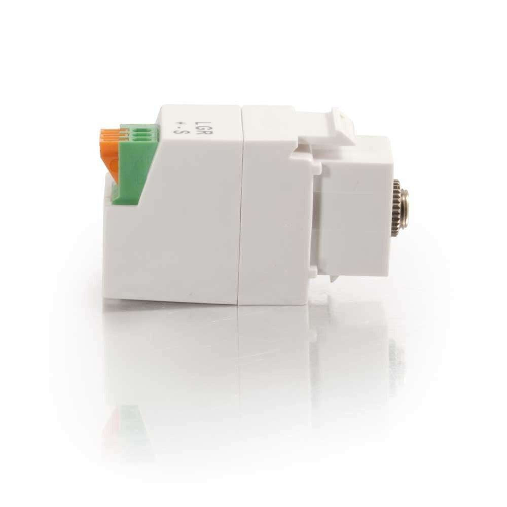 C2G 3.5mm 3-Conductor Keystone Adapter
