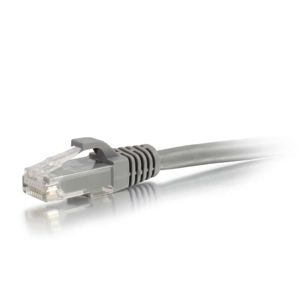 C2G 20ft (6.1m) Cat6 Snagless Unshielded UTP Ethernet Network Patch Cable - Gray