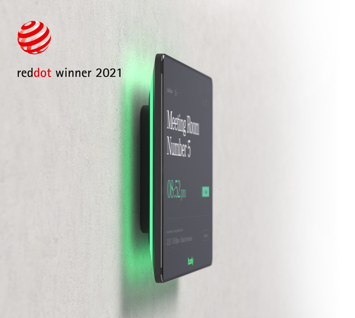 Humly HUM1002 meeting room display 20.3 cm (8") 1024 x 768 pixels LCD 802.11a, 802.11b, 802.11g, Wi-Fi 4 (802.11n) Black Acrylonitrile butadiene styrene (ABS) Bluetooth