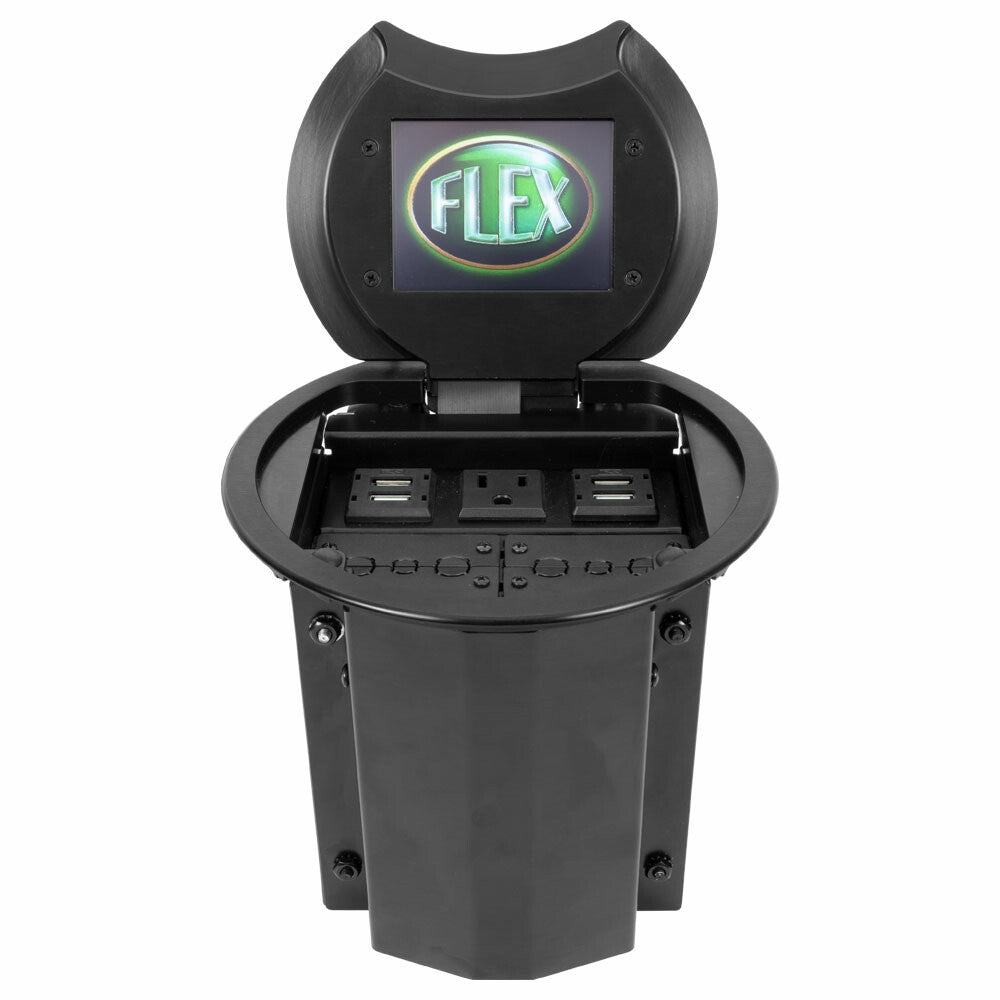 FSR CT6-Flex-BLK outlet box Black