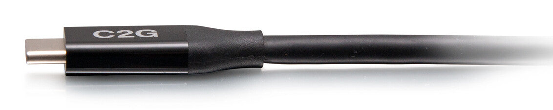 C2G 2.5ft (0.8m) USB-C® Male to USB-C Male Cable (20V 5A) - USB4® (40Gbps)