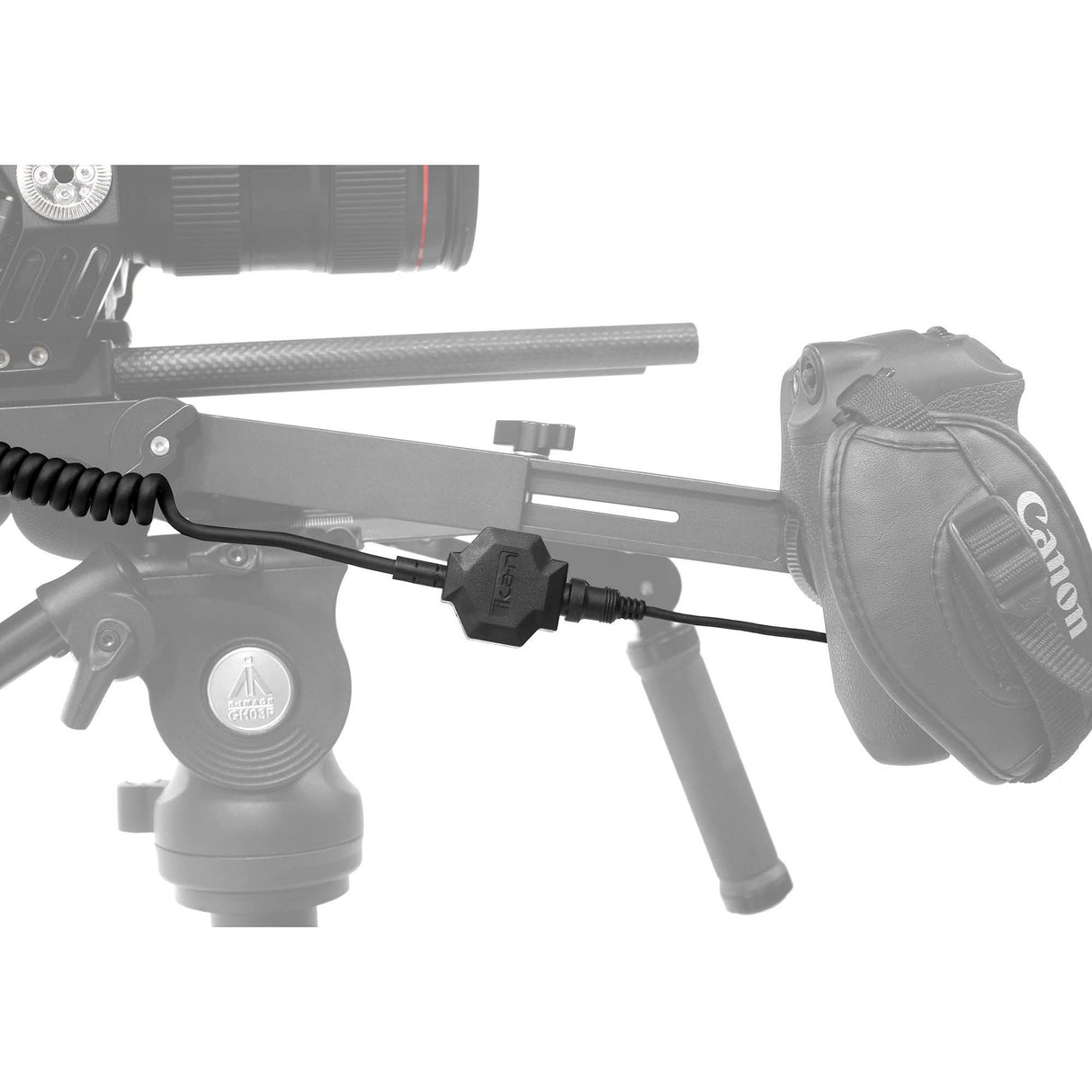 ikan STR-CN-GR camera cable 0.42 m Black