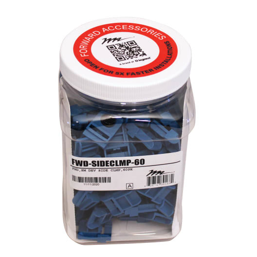 Middle Atlantic Products FWD-SIDECLMP-60 rack accessory Mounting kit