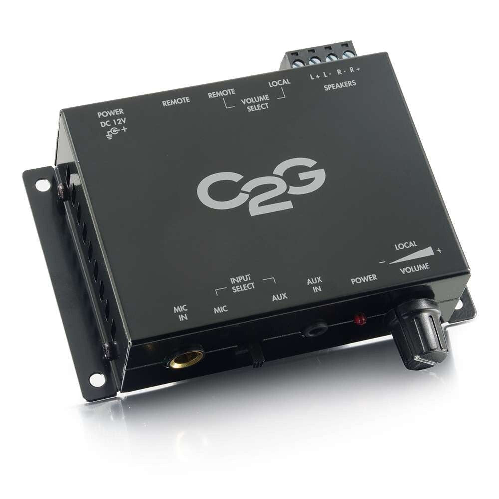 C2G Compact Amplifier With External Volume Control