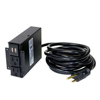 WIREMOLD TBUSBKIT socket-outlet 2x USB Black
