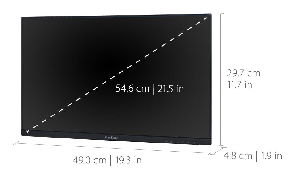 Viewsonic VA VA2256-mhd_H2 computer monitor 55.9 cm (22") 1920 x 1080 pixels Full HD LED Black