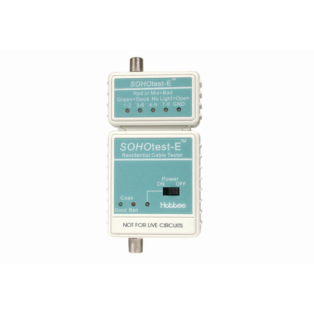 C2G SOHOTest-ETM Residential Cable Tester