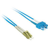 C2G 1m LC/SC Duplex 9/125 Single-Mode Fiber Patch Cable - Blue InfiniBand/fibre optic cable