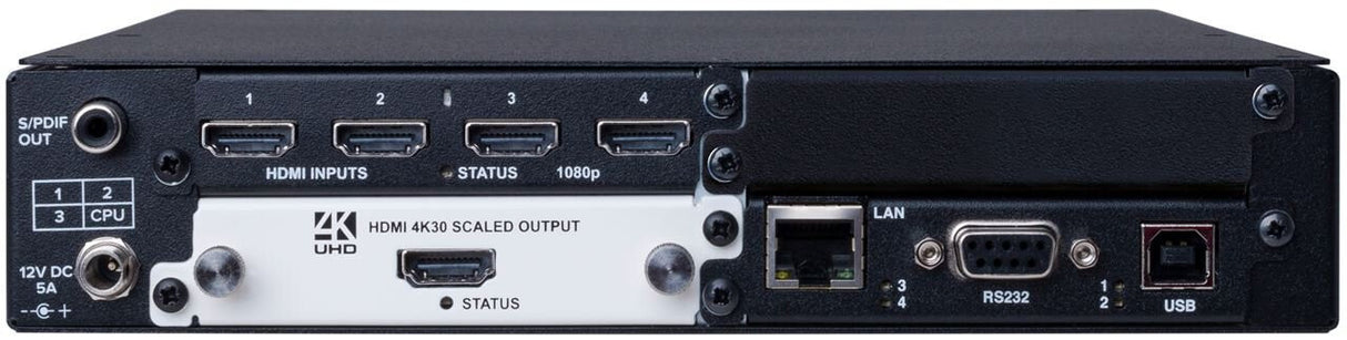 TV One MWP-4H-1Y video wall processor Black