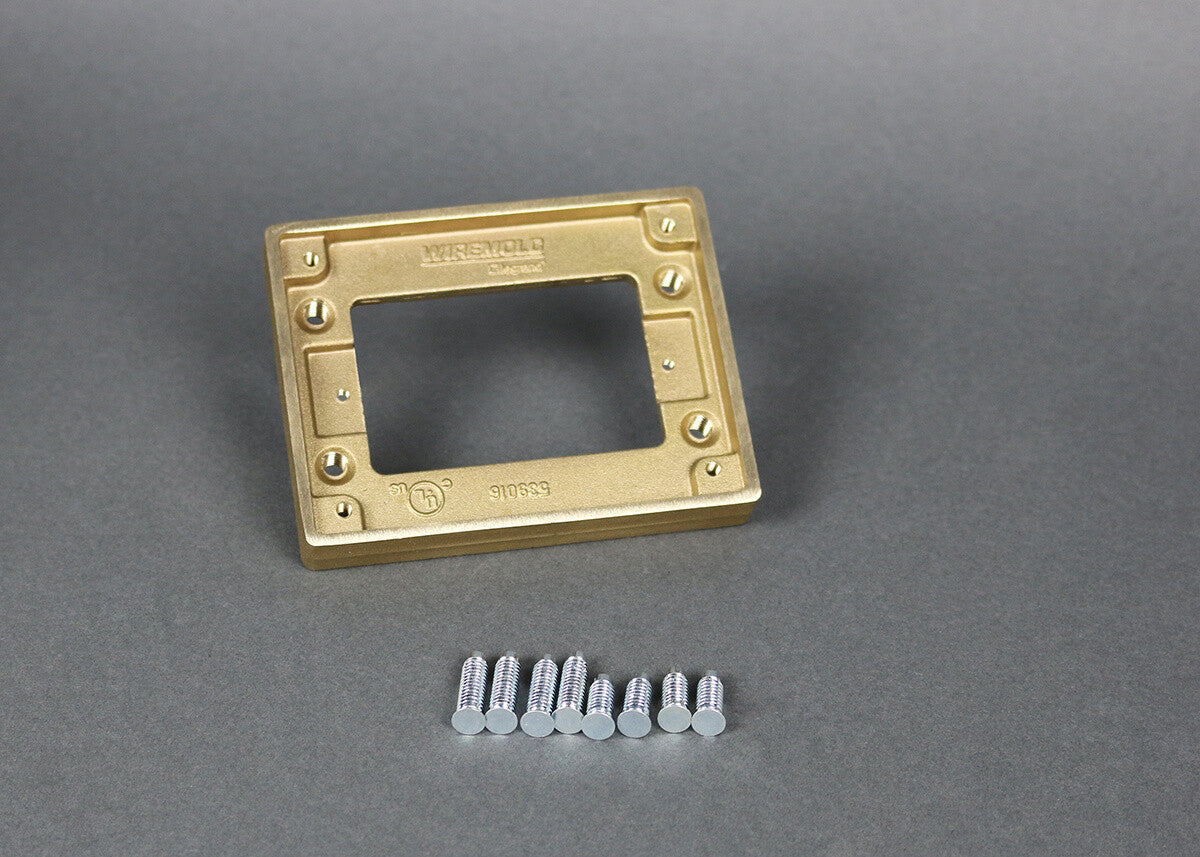 WIREMOLD 817T wall plate/switch cover Gold