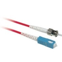 C2G 5m ST/SC Simplex 9/125 Single-Mode Fiber Patch InfiniBand/fibre optic cable Red
