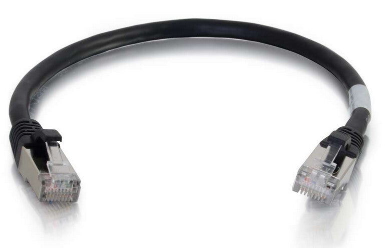 C2G 25ft. Cat6a RJ-45 networking cable Black 7.62 m S/FTP (S-STP)