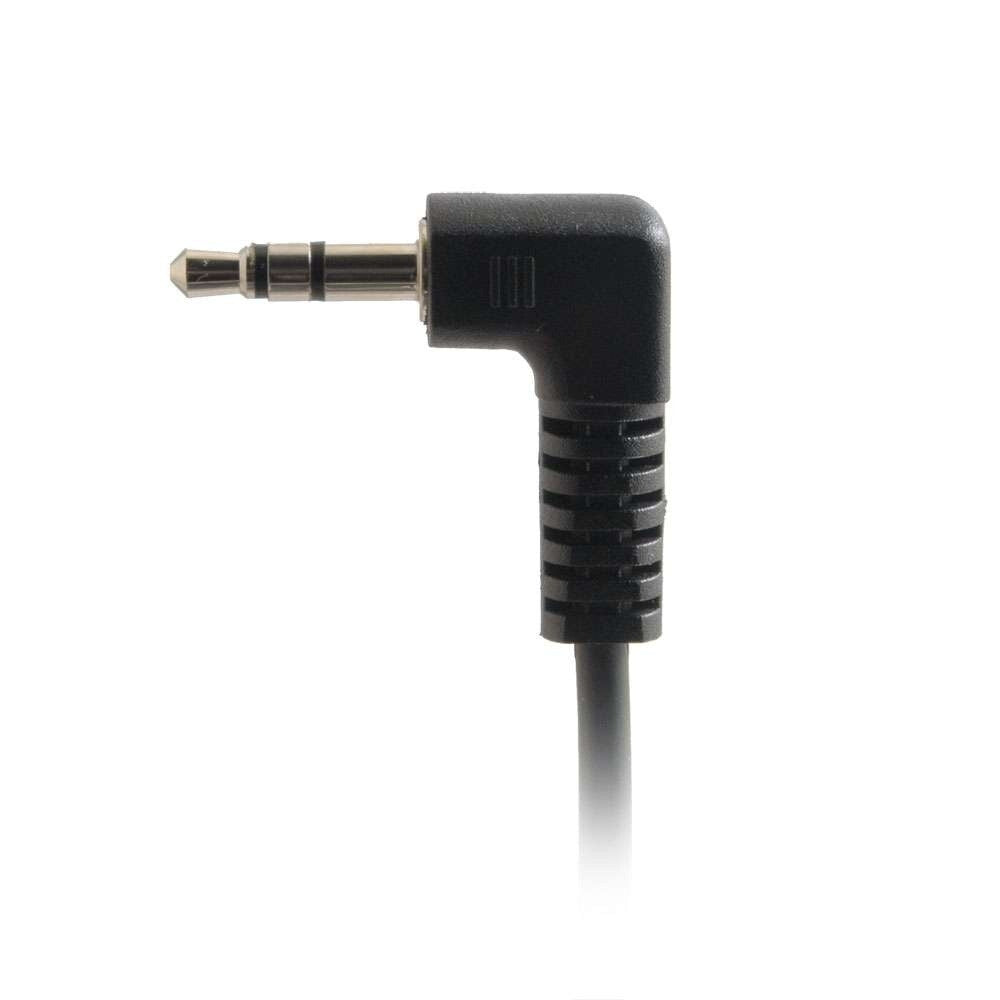 C2G 1.5ft (0.46m) 3.5mm Right Angled M/M Stereo Audio Cable
