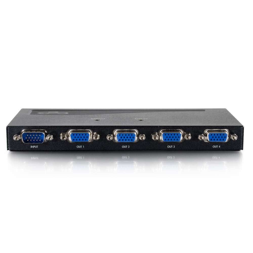 C2G 4-Port UXGA Monitor Splitter/Extender (Male Input)